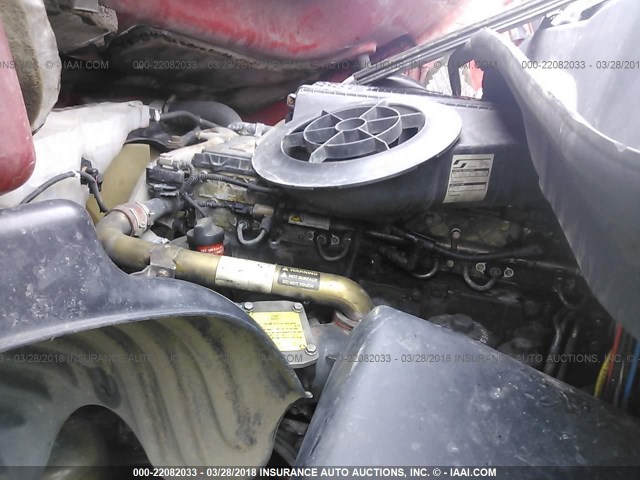 1FUJGLDR0BSAT0645 - 2011 FREIGHTLINER CASCADIA 125  RED photo 9