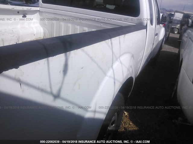 1N6BD0CT7BC415284 - 2011 NISSAN FRONTIER S/SV WHITE photo 4