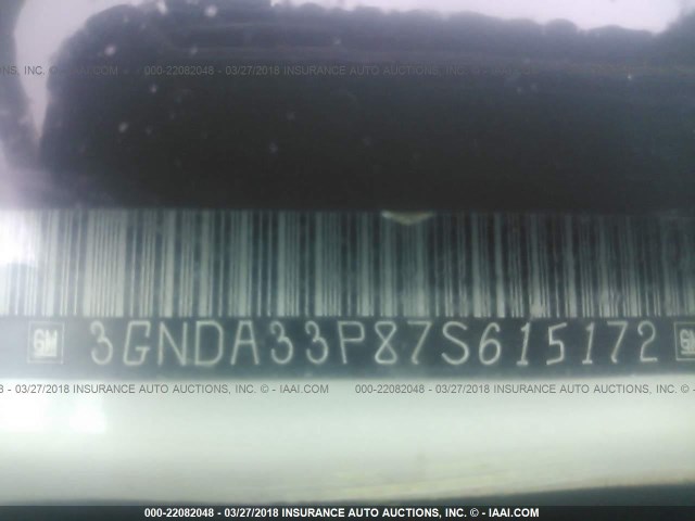 3GNDA33P87S615172 - 2007 CHEVROLET HHR LT კრემისფერი ფოტო 9