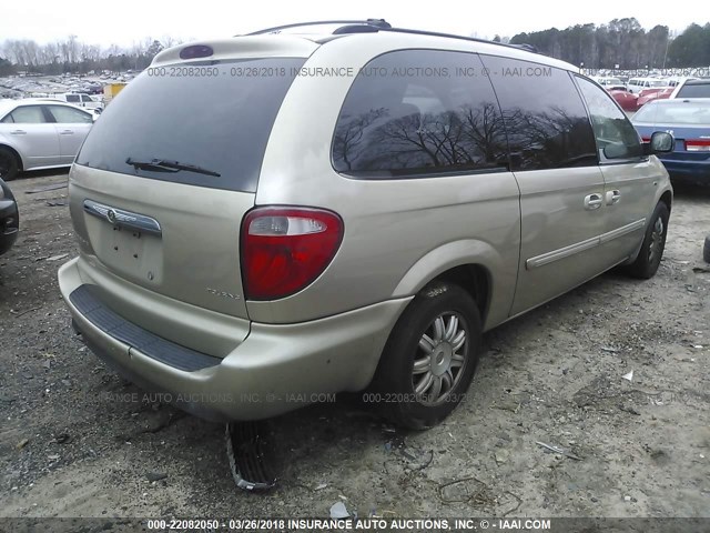 2A4GP54L46R690064 - 2006 CHRYSLER TOWN & COUNTRY TOURING Champagne photo 4