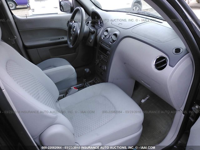 3GNDA13D88S528481 - 2008 CHEVROLET HHR LS BLACK photo 5