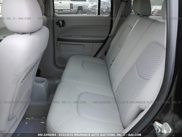 3GNDA13D88S528481 - 2008 CHEVROLET HHR LS BLACK photo 8