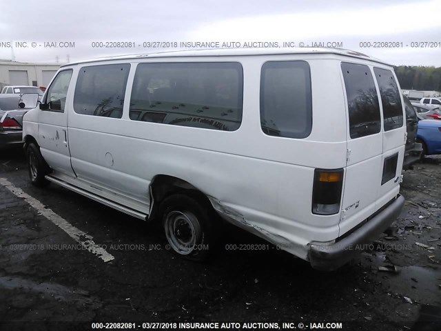 1FBJS31H0PHA46299 - 1993 FORD ECONOLINE E350 SUPER DUTY WHITE photo 3