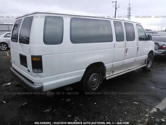 1FBJS31H0PHA46299 - 1993 FORD ECONOLINE E350 SUPER DUTY WHITE photo 4