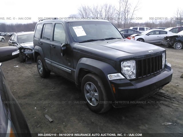 1J4PP2GK9BW559134 - 2011 JEEP LIBERTY SPORT GRAY photo 1