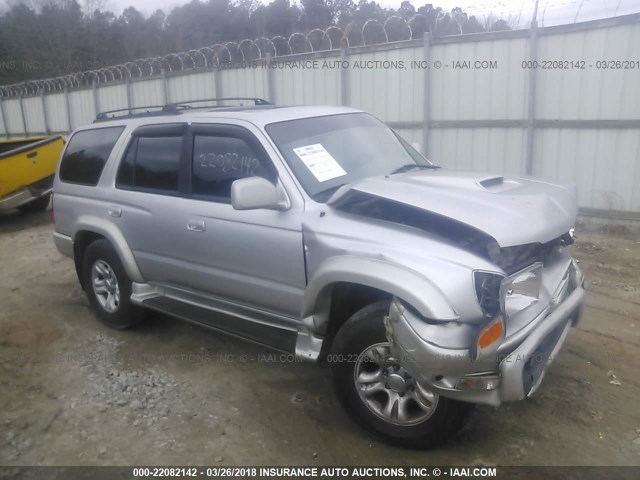 JT3GN86R910198846 - 2001 TOYOTA 4RUNNER SR5 SILVER photo 1