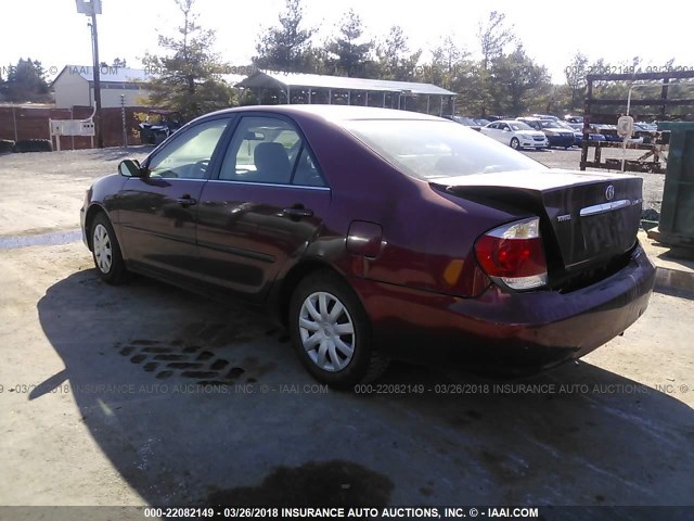 4T1BE30K95U075143 - 2005 TOYOTA CAMRY LE/XLE/SE BLACK photo 3