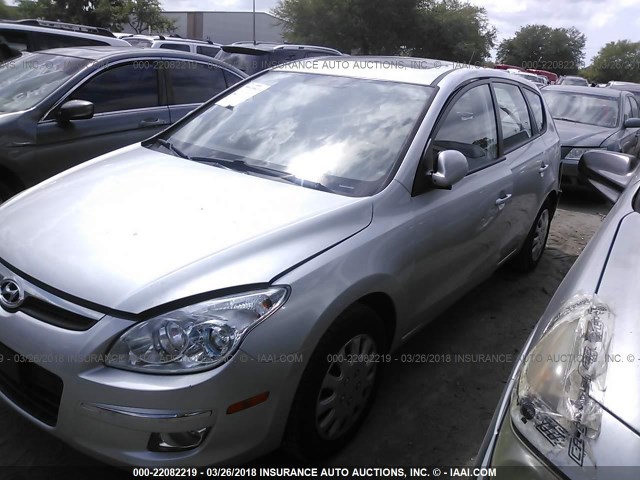 KMHDC8AE2CU153859 - 2012 HYUNDAI ELANTRA TOURING GLS/SE SILVER photo 2