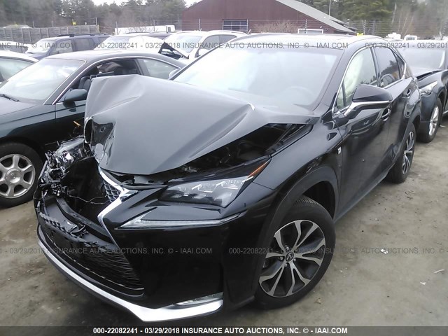 JTJBARBZXG2084345 - 2016 LEXUS NX 200T/BASE/F SPORT BLACK photo 2