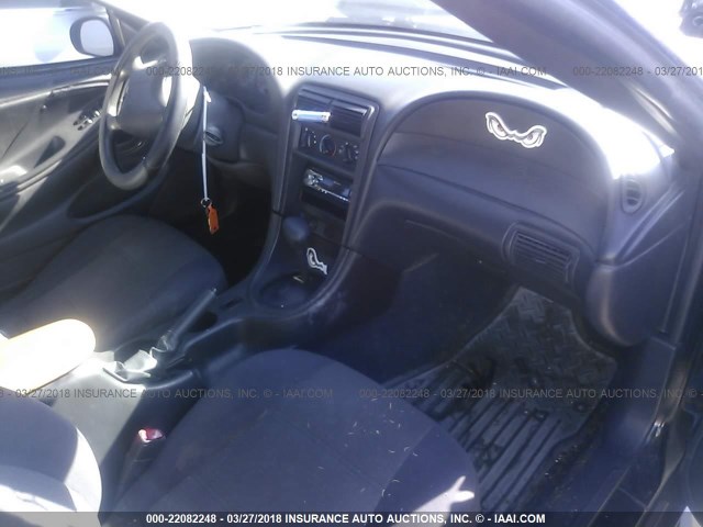 1FAFP40494F117469 - 2004 FORD MUSTANG BLACK photo 5