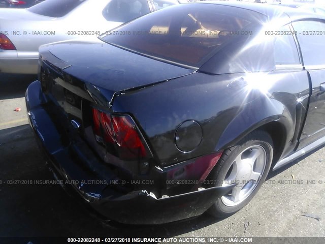 1FAFP40494F117469 - 2004 FORD MUSTANG BLACK photo 6