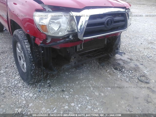 5TEUU42N67Z453748 - 2007 TOYOTA TACOMA ACCESS CAB Rot Foto 6