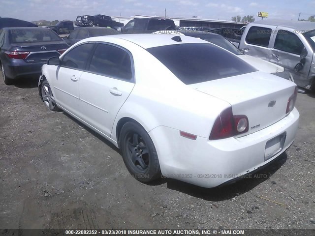 1G1ZA5E08CF398935 - 2012 CHEVROLET MALIBU LS 白色 照片 3