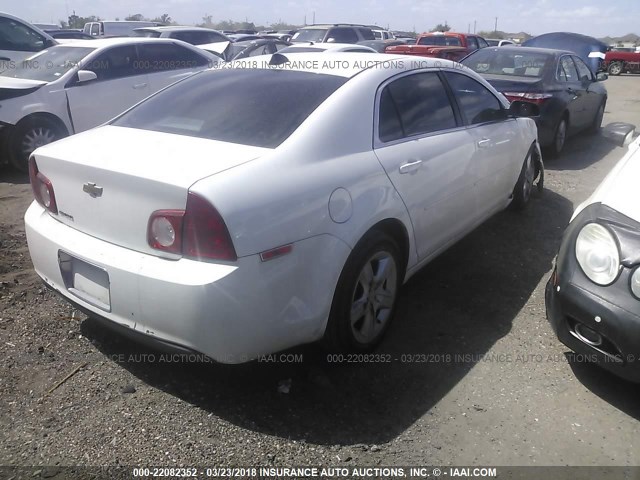 1G1ZA5E08CF398935 - 2012 CHEVROLET MALIBU LS 白色 照片 4