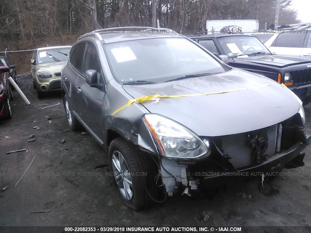 JN8AS5MV3CW703003 - 2012 NISSAN ROGUE S/SV GRAY photo 1