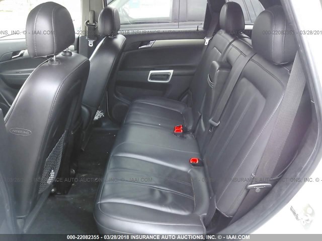 3GNFL4E55CS595543 - 2012 CHEVROLET CAPTIVA SPORT/LTZ WHITE photo 8