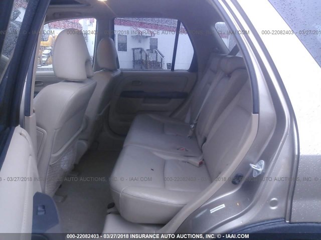 JHLRD78966C018519 - 2006 HONDA CR-V SE/EX GOLD photo 8