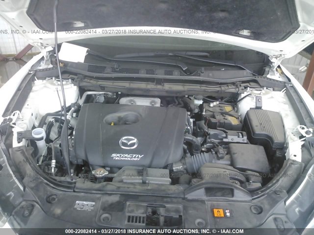 JM3KE2CY6G0655188 - 2016 MAZDA CX-5 TOURING Белый фото 10