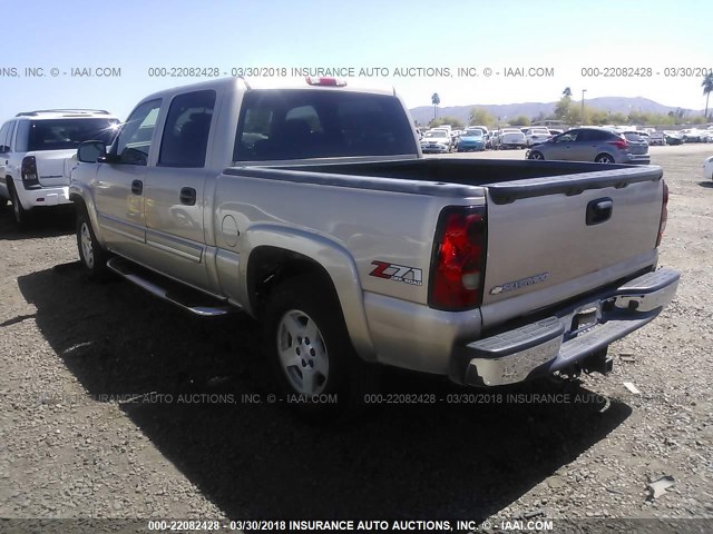 2GCEK13T961157972 - 2006 CHEVROLET SILVERADO K1500 TAN photo 3