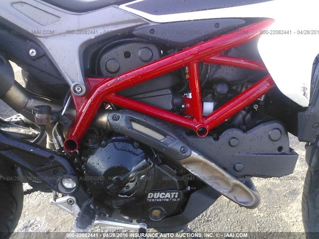 ZDM1YBTS7DB002591 - 2013 DUCATI HYPERMOTARD HYPERSTRADA RED photo 8