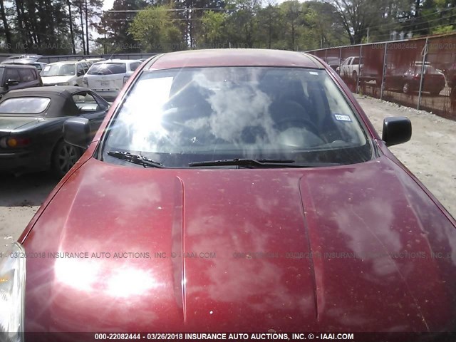 JN8AS5MT6DW529895 - 2013 NISSAN ROGUE S/SV RED photo 6