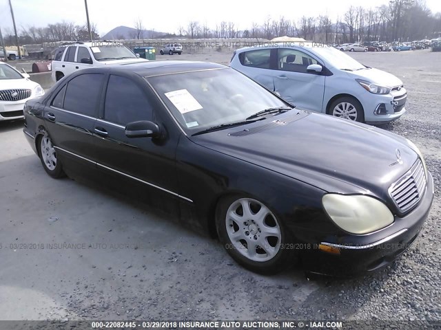 WDBNG70J9YA042982 - 2000 MERCEDES-BENZ S 430 BLACK photo 6