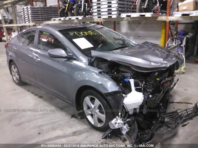 5NPDH4AE0DH338146 - 2013 HYUNDAI ELANTRA GLS/LIMITED GRAY photo 1