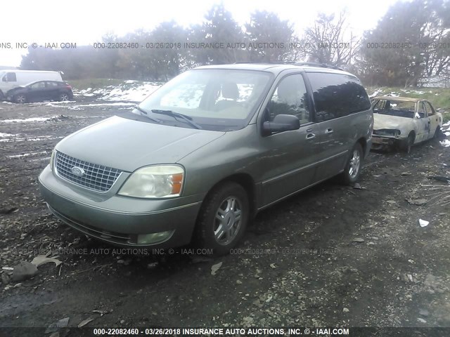 2FMZA52275BA50038 - 2005 FORD FREESTAR SEL GRAY photo 2