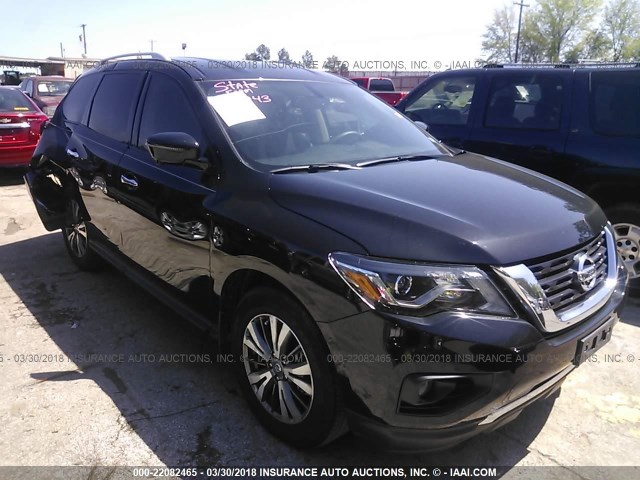 5N1DR2MNXHC625021 - 2017 NISSAN PATHFINDER S/SV/SL/PLATINUM 黑色 照片 1