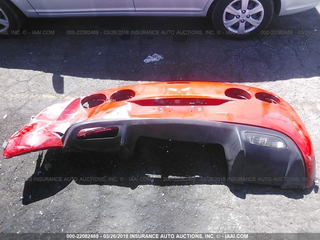 1G1YY26E675104377 - 2007 CHEVROLET CORVETTE Z06 RED photo 6