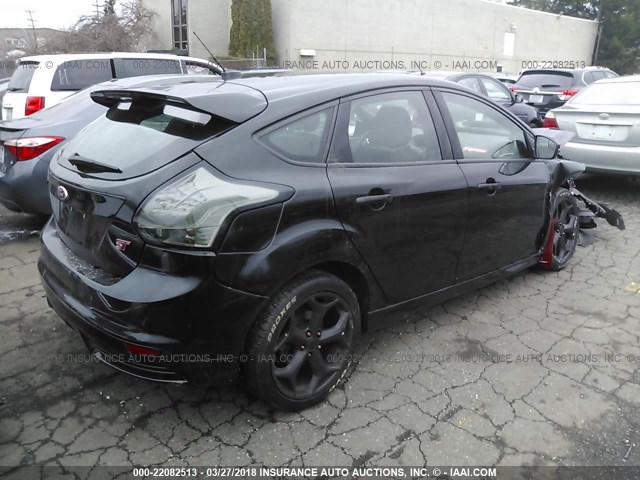 1FADP3L92DL245529 - 2013 FORD FOCUS ST BLACK photo 4