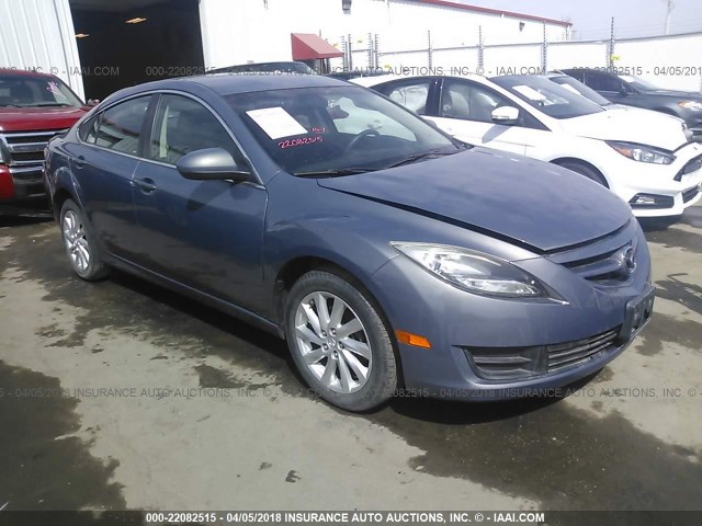 1YVHZ8BH0B5M09982 - 2011 MAZDA 6 I BLUE photo 1