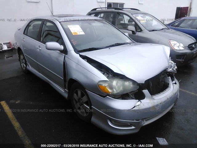 1NXBR30E16Z678748 - 2006 TOYOTA COROLLA CE/LE/S SILVER photo 1