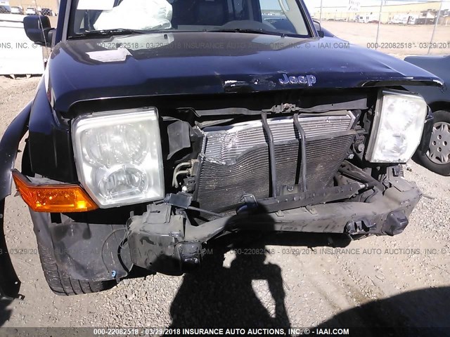 1J8HH48N66C176182 - 2006 JEEP COMMANDER Qara foto 6