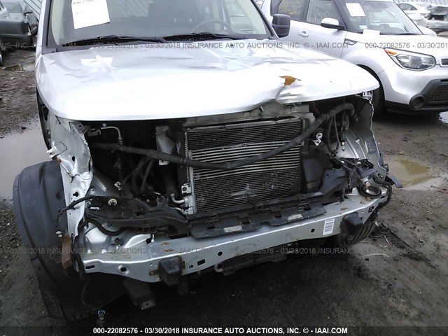 1D8GU58647W735551 - 2007 DODGE NITRO R/T SILVER photo 6