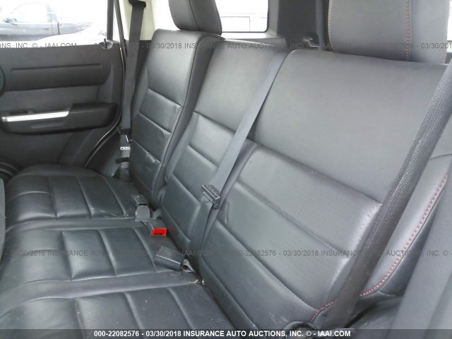 1D8GU58647W735551 - 2007 DODGE NITRO R/T SILVER photo 8