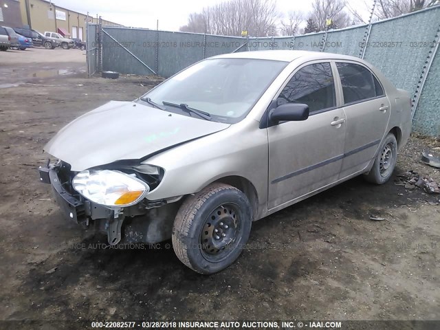 1NXBR32E58Z962867 - 2008 TOYOTA COROLLA CE/LE/S TAN photo 2