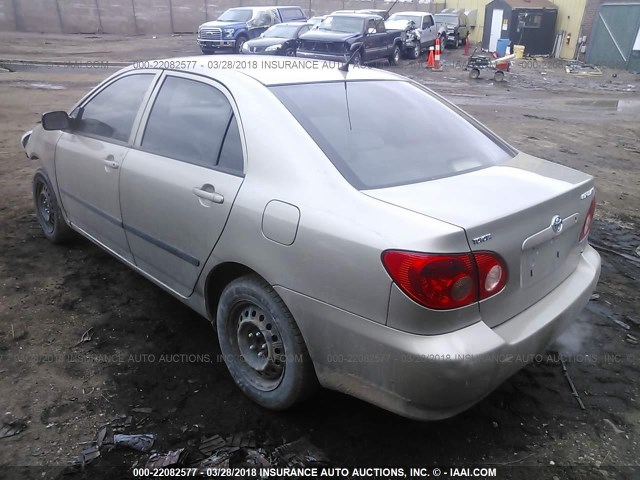 1NXBR32E58Z962867 - 2008 TOYOTA COROLLA CE/LE/S TAN photo 3