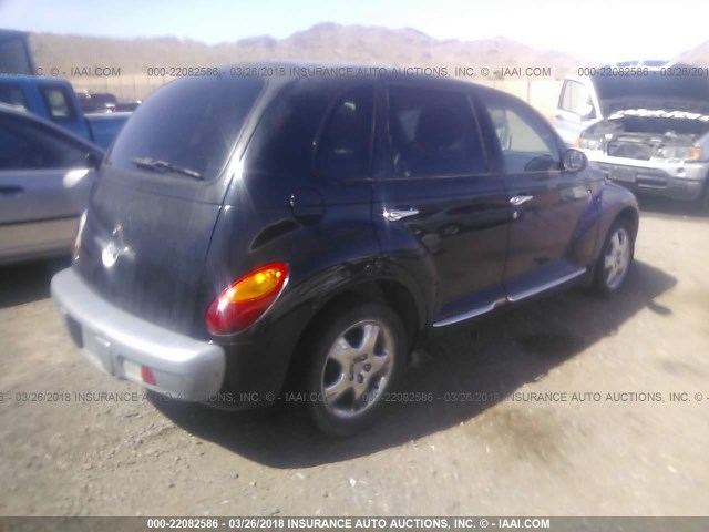 3C4FY58B62T276338 - 2002 CHRYSLER PT CRUISER TOURING BLACK photo 4