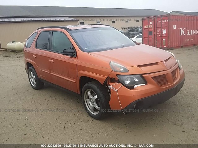 3G7DA03E95S537230 - 2005 PONTIAC AZTEK ORANGE photo 1