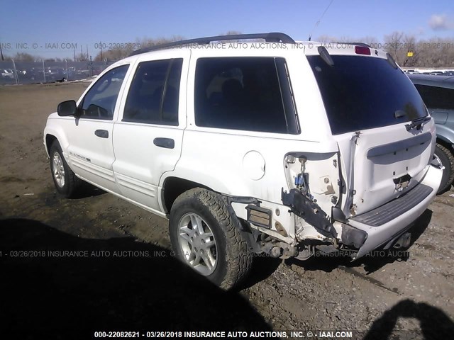 1J4GW48S74C134920 - 2004 JEEP GRAND CHEROKEE LAREDO/COLUMBIA/FREEDOM 白色 照片 3