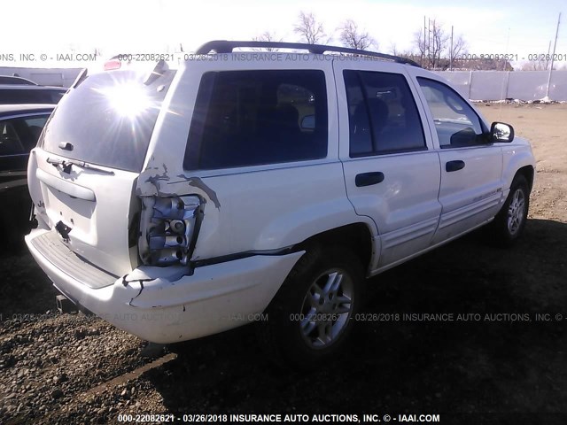 1J4GW48S74C134920 - 2004 JEEP GRAND CHEROKEE LAREDO/COLUMBIA/FREEDOM 白色 照片 4