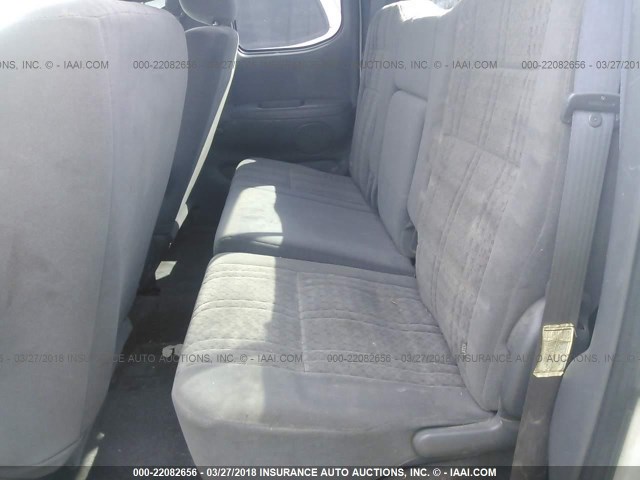 5TBRT34113S341761 - 2003 TOYOTA TUNDRA ACCESS CAB SR5 WHITE photo 8