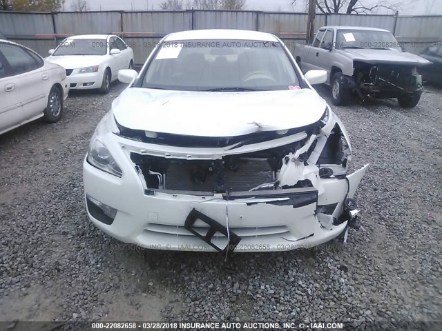 1N4AL3AP9EN384370 - 2014 NISSAN ALTIMA 2.5/S/SV/SL WHITE photo 6