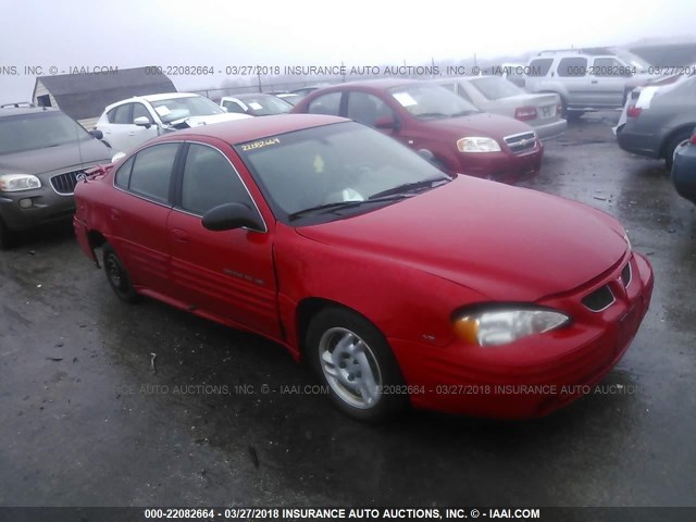 1G2NF52E22C169632 - 2002 PONTIAC GRAND AM SE1 RED photo 1