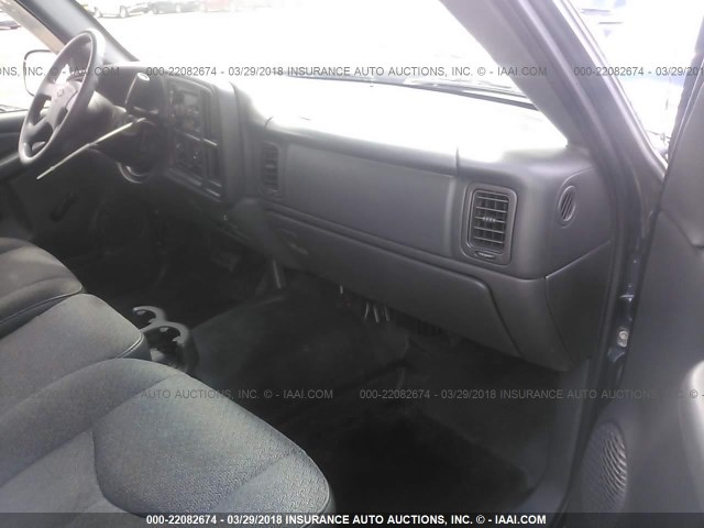 3GCEC14X17G182470 - 2007 CHEVROLET SILVERADO C1500 CLASSIC BLUE photo 5