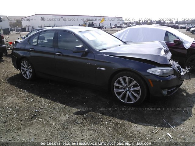 WBAFR7C5XCC809764 - 2012 BMW 535 I GRAY photo 1