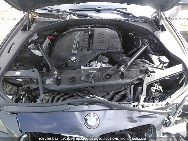 WBAFR7C5XCC809764 - 2012 BMW 535 I GRAY photo 10