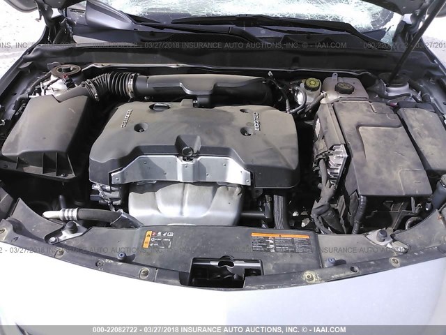 1G11C5SL5FU152138 - 2015 CHEVROLET MALIBU 1LT 银色 照片 10