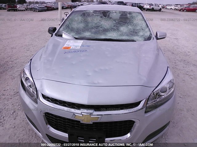 1G11C5SL5FU152138 - 2015 CHEVROLET MALIBU 1LT 银色 照片 6